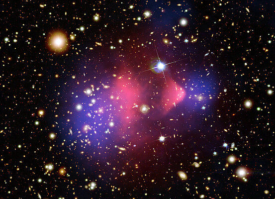 astrophysical evidence for dark matter, image (c) NASA